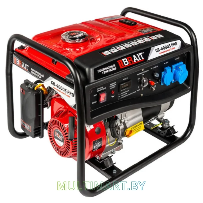 Бензиновый генератор Brait GB-4000S Pro